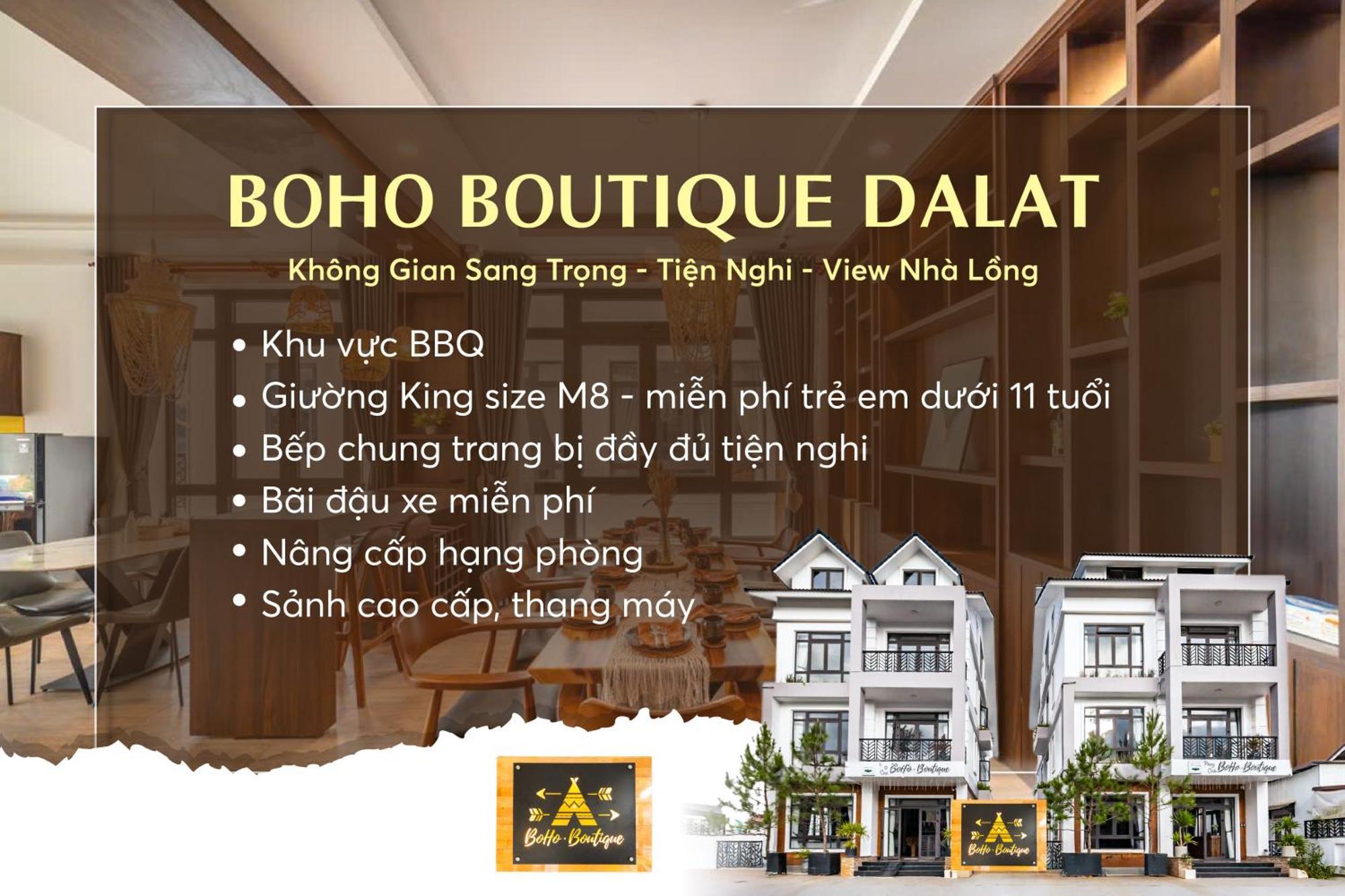 Boho Boutique Da Lat - View Nha Long Lang Man Hotel Exterior foto