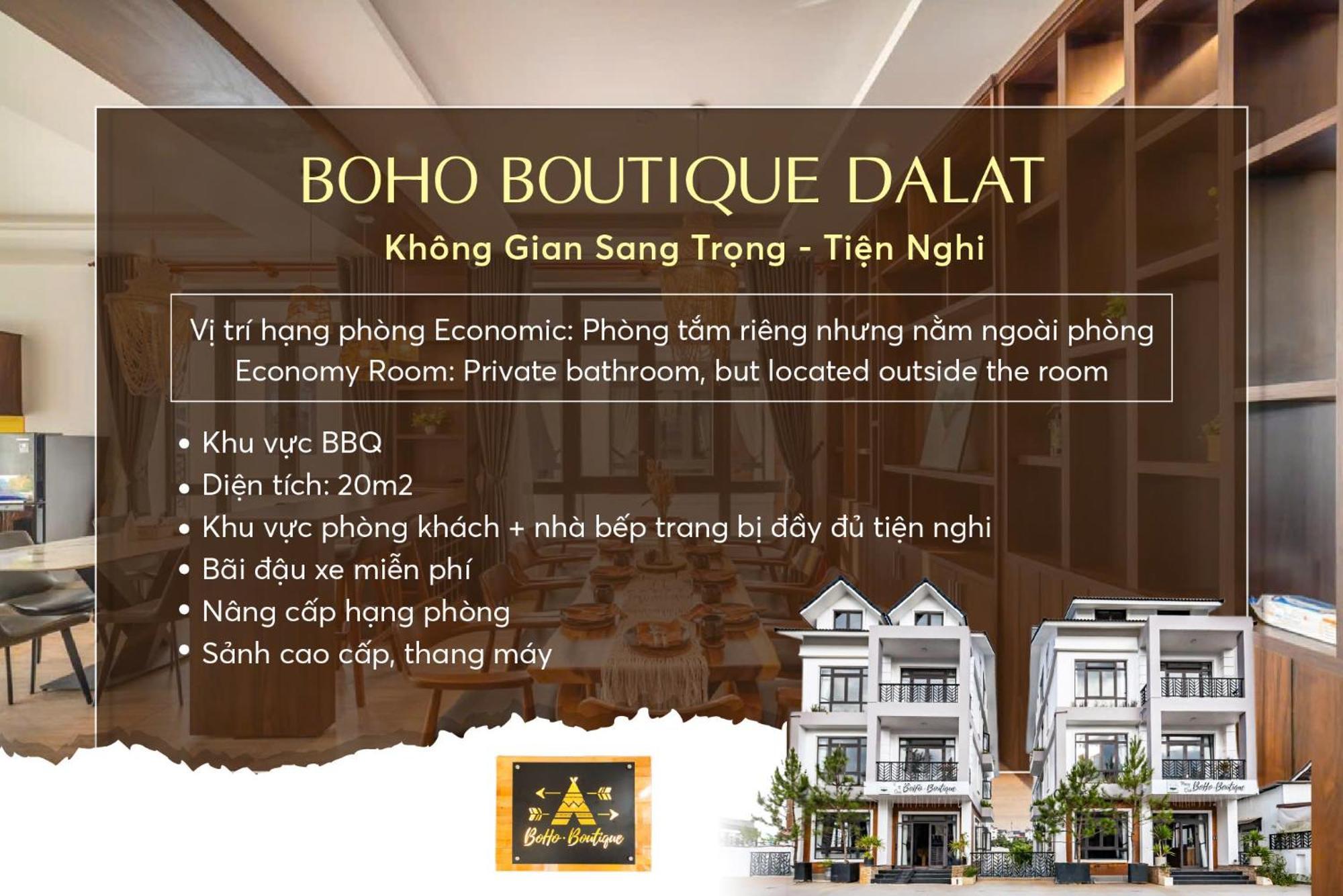 Boho Boutique Da Lat - View Nha Long Lang Man Hotel Exterior foto